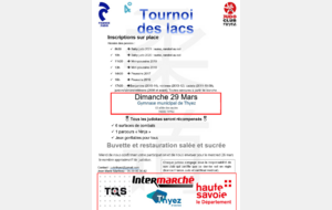 TOURNOI DE THYEZ (veil  poussins et benjamins  adultes dbutants)