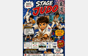 STAGE JUDO - ETE 2026 - 6 à 11ans - Du 03.08 au 19.08.2026