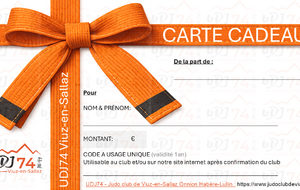 🎁 CARTE CADEAU BOUTIQUE UDJ74