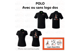 POLO avec ou sans logo dos Adulte Homme ou Femme