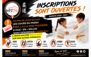 INSCRIPTION - 2026-2027