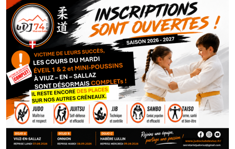 INSCRIPTION - 2026-2027